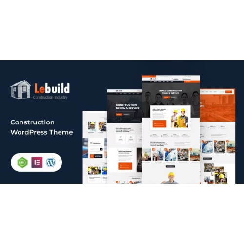 Lebuild – İnşaat Endüstrisi Şirketi WordPress Teması