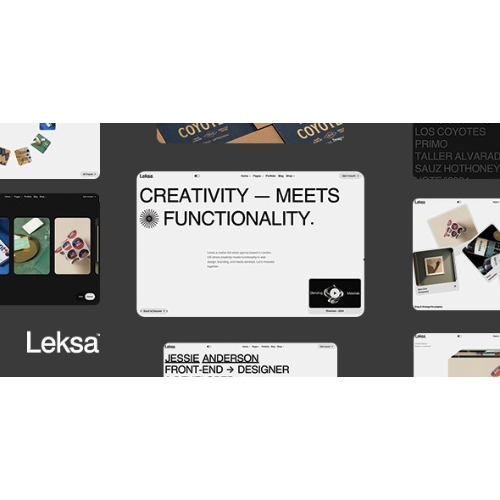 Leksa – Yaratıcı Portföy Vitrin Teması Leksa – Yaratıcı Portföy Vitrin Teması - Görsel 1