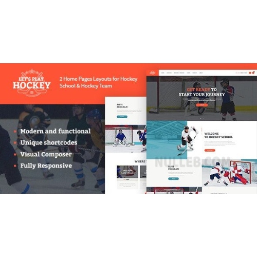 Haydi Oynayalım | Hokey Okulu ve Kış Sporları WordPress Teması