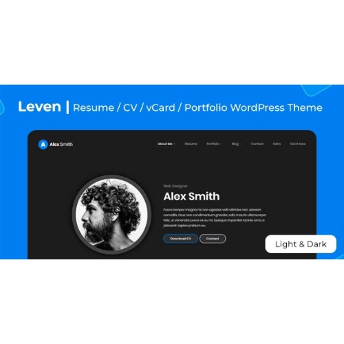 Leven – WordPress Temasını Devam Ettir
