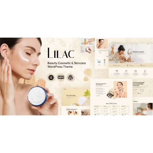 Lilac – Güzellik Kozmetik Mağazası WordPress Teması