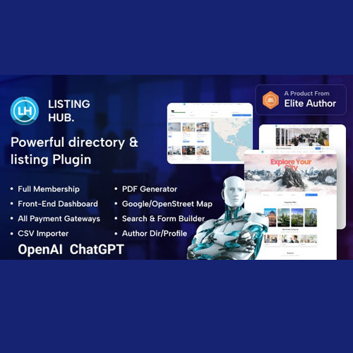 ListingHub – WordPress İşletme Dizini Listeleme Eklentisi