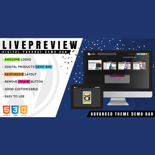 LivePreview – WordPress için Tema Demo Çubuğu
