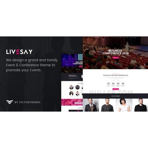 Livesay – Etkinlik ve Konferans WordPress Teması