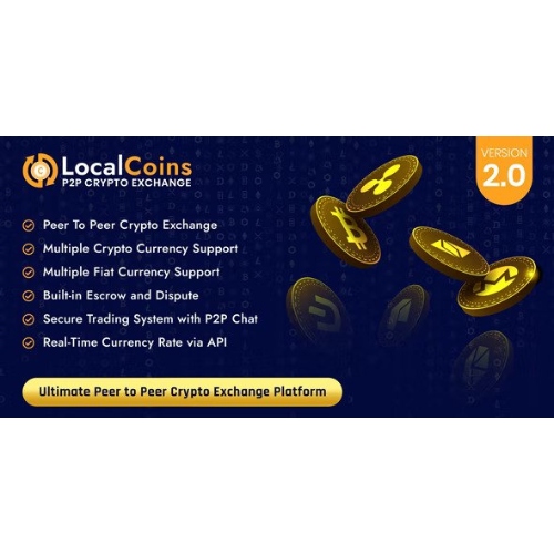 LocalCoins – Eşler Arası Kripto Değişim Platformu