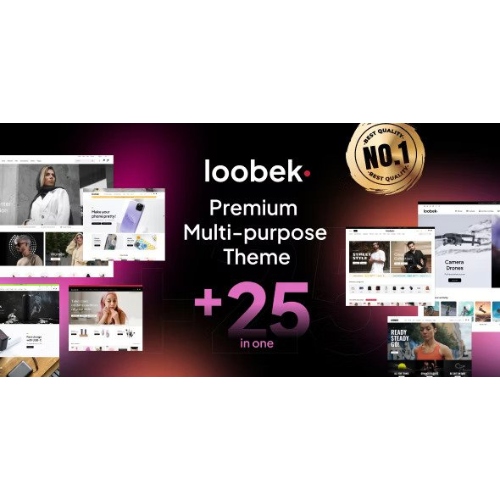 Loobek – Elementor Çok Amaçlı WooCommerce Teması
