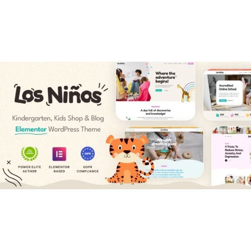 Los Ninos – Çocuk Eğitimi WordPress Teması