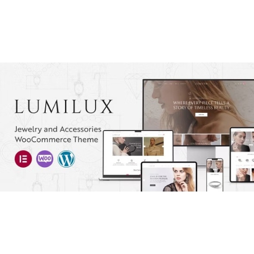 Lumilux – Takı ve Aksesuar WooCommerce Teması