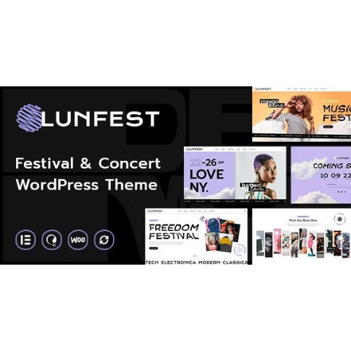 Lunfest – Festival ve Konser WordPress Teması