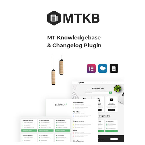 MT Bilgi Bankası ve Değişiklik Günlüğü WordPress Eklentisi