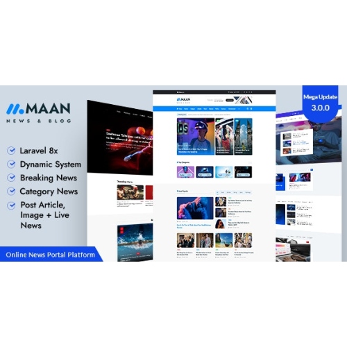 Maan Haberleri- Laravel Dergisi Blogu ve Haberler PHP Script