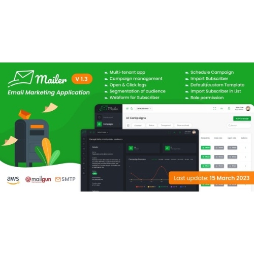 Mailer – E-posta Pazarlama Uygulaması