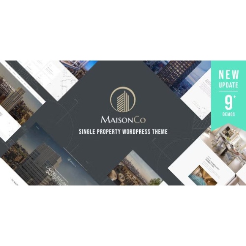 MaisonCo – Tek Mülkiyet WordPress Teması