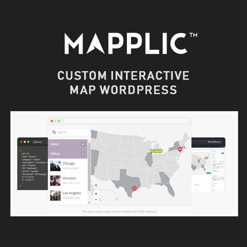 Mapplic – Özel İnteraktif Harita WordPress Eklentisi