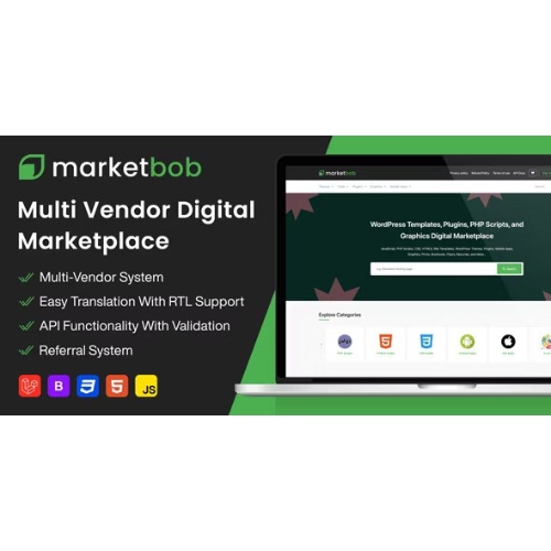 Marketbob – Çok Satıcılı Dijital Pazaryeri