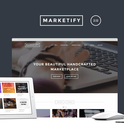 Marketify – Dijital Pazaryeri WordPress Teması