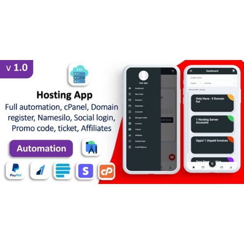 Markhost uygulaması – Web Hosting Faturalandırması | Etki Alanı | Barındırma | Ortaklık | Sosyal giriş | Ödeme Ağ Geçitleri