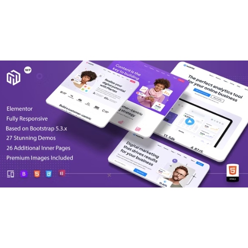 Martex – Otomatik Yapay Zeka İçerik Yazarlı Yazılım, SaaS ve Başlangıç ​​Açılış Sayfası WordPress Teması