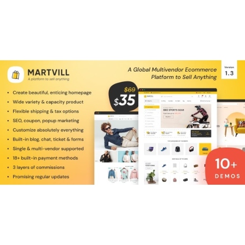 Martvill – Her Şeyi Satmak için Küresel Çok Satıcılı E-Ticaret Platformu