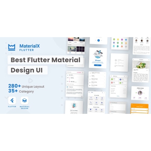MaterialX Flutter – Flutter Malzeme Tasarımı Kullanıcı Arayüzü 2.4
