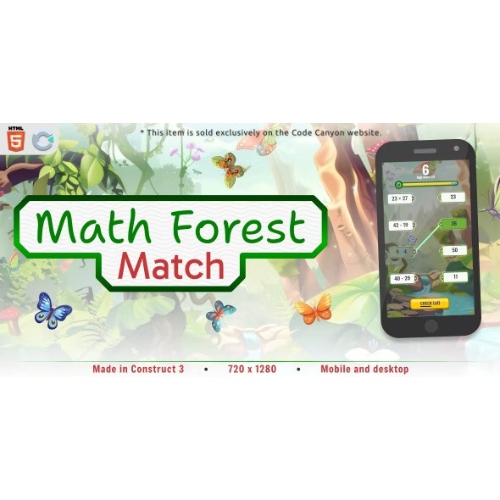 Matematik Ormanı Maçı – HTML5 Eğitici oyun