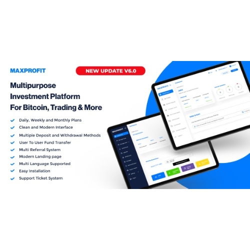 Max Profit – Çevrimiçi Çok Amaçlı Yatırım Platformu