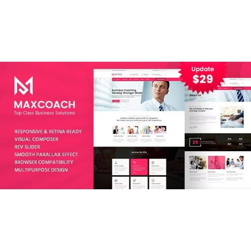 Maxcoach – İşletme Danışmanlığı WordPress Teması