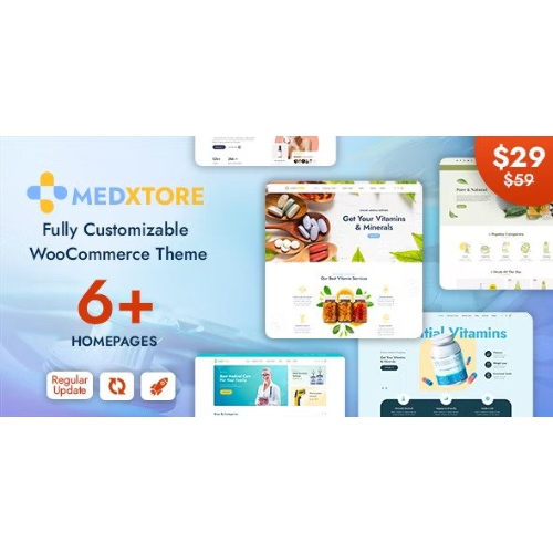 MedXtore – Duyarlı Çok Amaçlı Elementor WooCommerce WordPress Teması