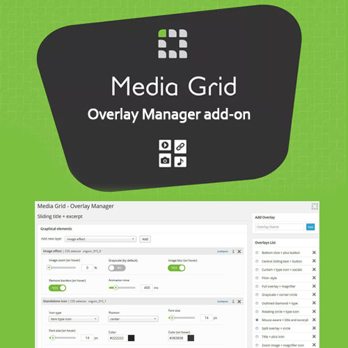 Media Grid – Overlay Manager Eklentisi Media Grid – Overlay Manager Eklentisi - Görsel 1