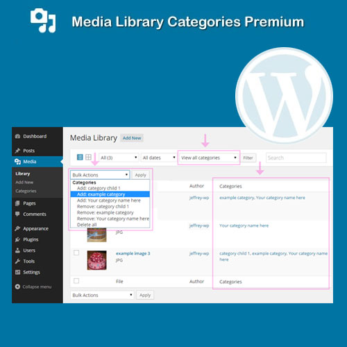 Medya Kitaplığı Kategorileri Premium