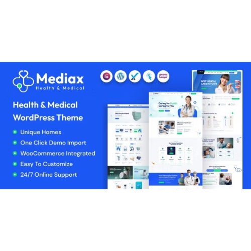 Mediax – Sağlık ve Tıp WordPress Teması