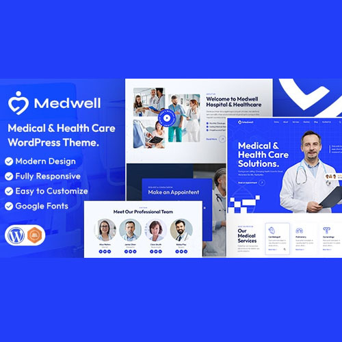 Medwell | Tıp ve Sağlık Hizmetleri WordPress Teması