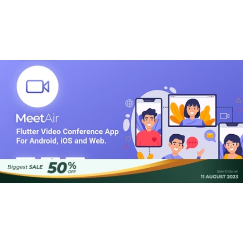MeetAir – Canlı Ders, Toplantı, Web Semineri, Çevrimiçi Eğitim için iOS ve Android Video Konferans Uygulaması