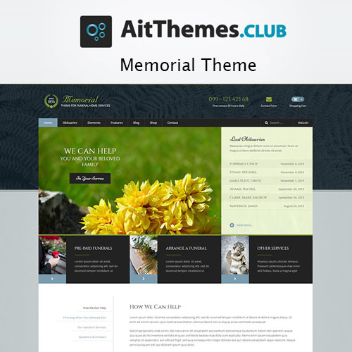 AIT Anıtı WordPress Teması
