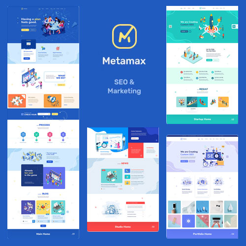 MetaMax – SEO ve Pazarlama WordPress Teması