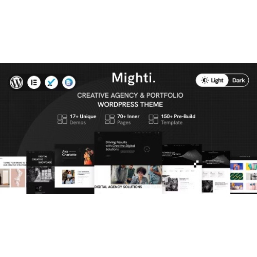 Mighti – Yaratıcı Ajans ve Portföy WordPress Teması