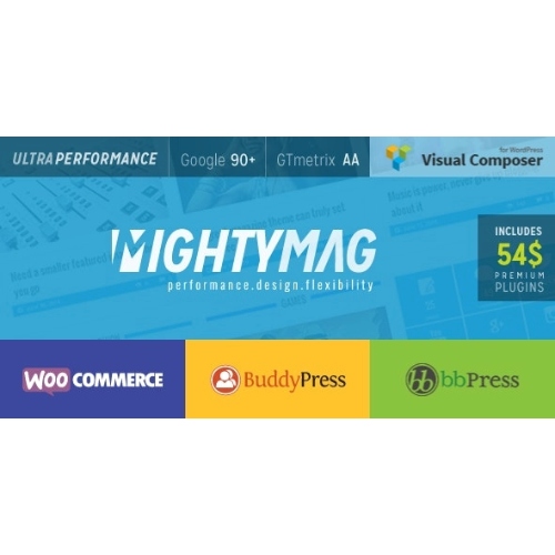 MightyMag – Dergi, Mağaza, Topluluk WP Teması