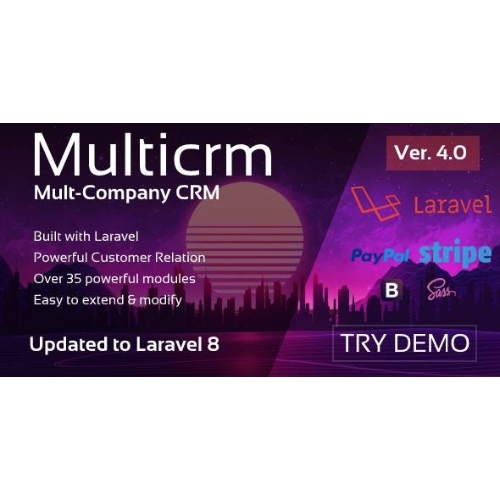 Multicrm – Çok Amaçlı Laravel CRM