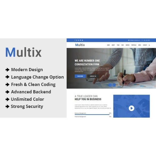Multix – Codeigniter ile Çok Amaçlı Web Sitesi CMS'si