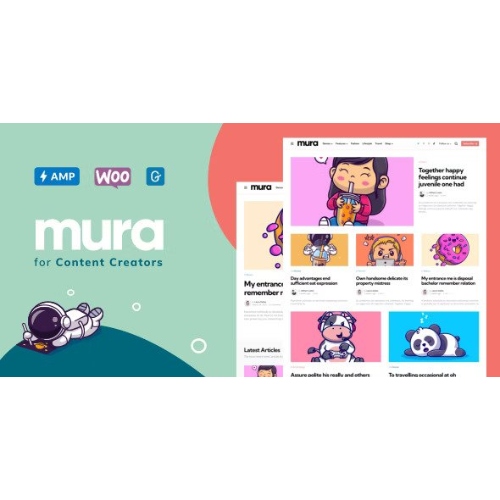 Mura – İçerik Oluşturucular için WordPress Teması