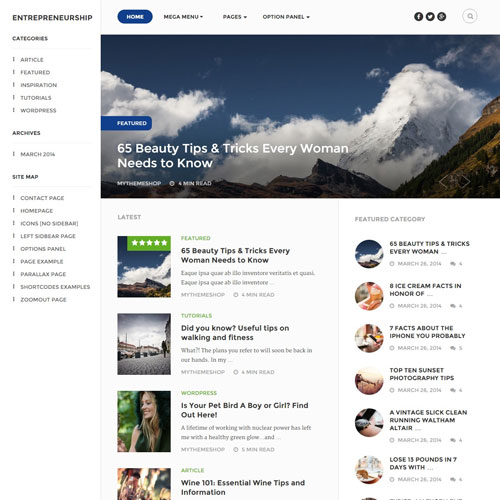 MyThemeShop Girişimcilik WordPress Teması MyThemeShop Girişimcilik WordPress Teması - Görsel 1