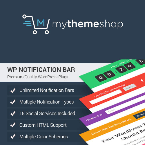 MyThemeShop WP Bildirim Çubuğu Pro