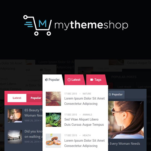 MyThemeShop WP Sekme Widget'ı Pro