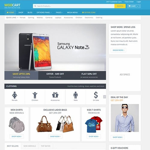MyThemeShop WooCart WordPress Teması