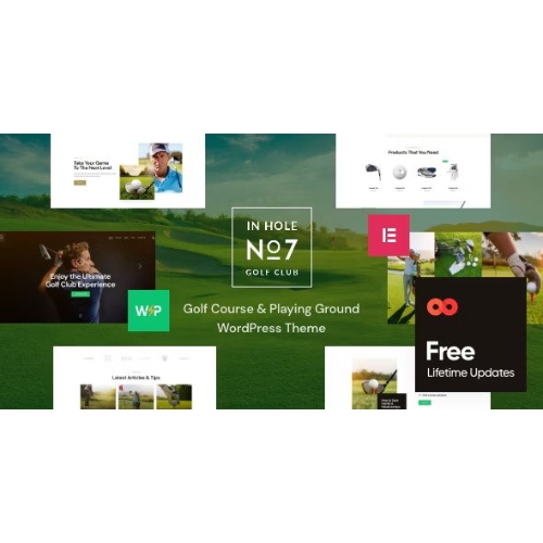 N7 | Golf Kulübü Sporları ve Etkinlikleri WordPress Teması