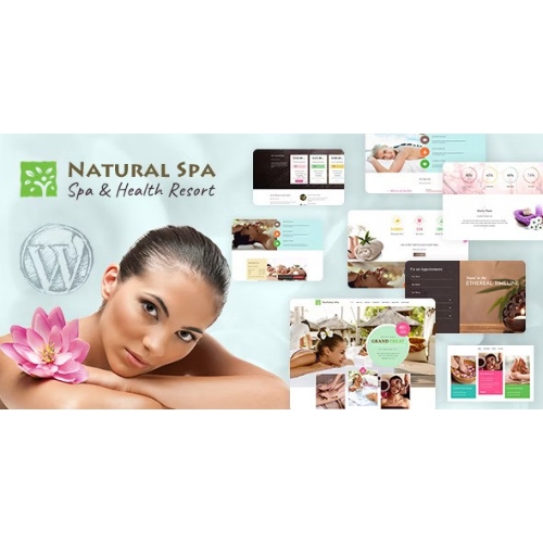 Natural Spa – Masaj Rezervasyonu WordPress Teması