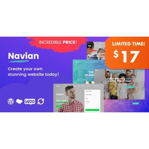 Navian – Çok Amaçlı Duyarlı WordPress Teması