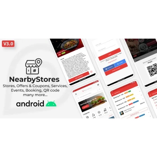 NearbyStores Android – Teklifler ve Kuponlar, Etkinlikler, Restoran, Hizmetler ve Rezervasyon 3.1