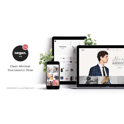 Negan – Temiz, Minimal WooCommerce Teması