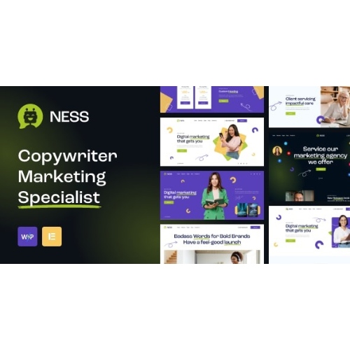 Ness – Pazarlama Ajansı ve SMM WordPress Teması